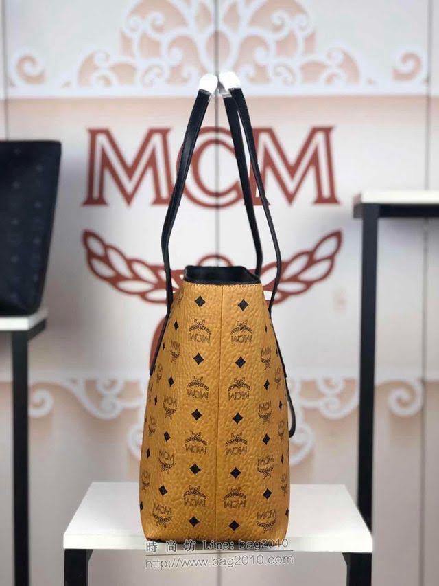 MCM女包 原單 6019 Anya購物袋 Visetos印花塗層帆布 MCM手拎包 MCM單肩女包  mdmc1458